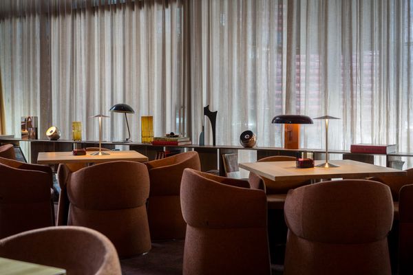 El comedor con luz natural